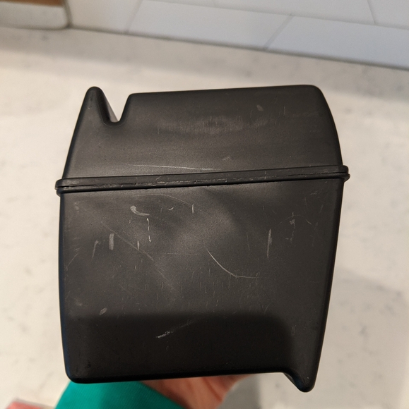 NEW Black Oxford Plastic Index Card File Box with Poly A-Z Index Card Guides - Picture 6 of 8